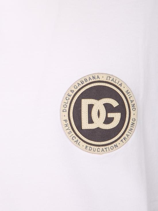 26SS 돌체앤가바나 반팔 티셔츠 G8PN9Z G7PZF W0800 White - DOLCE & GABBANA