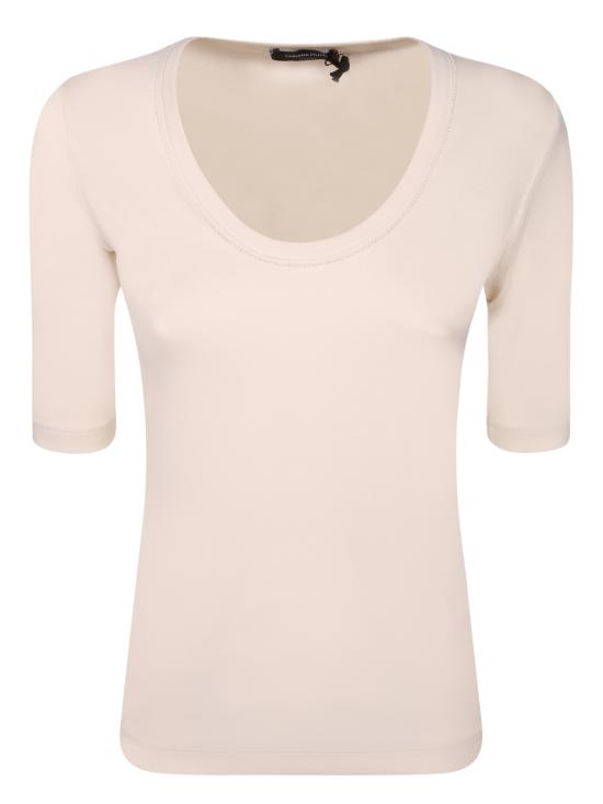 26SS 파비아나 필리피 반팔 티셔츠 JED266F603 L896 0145 White