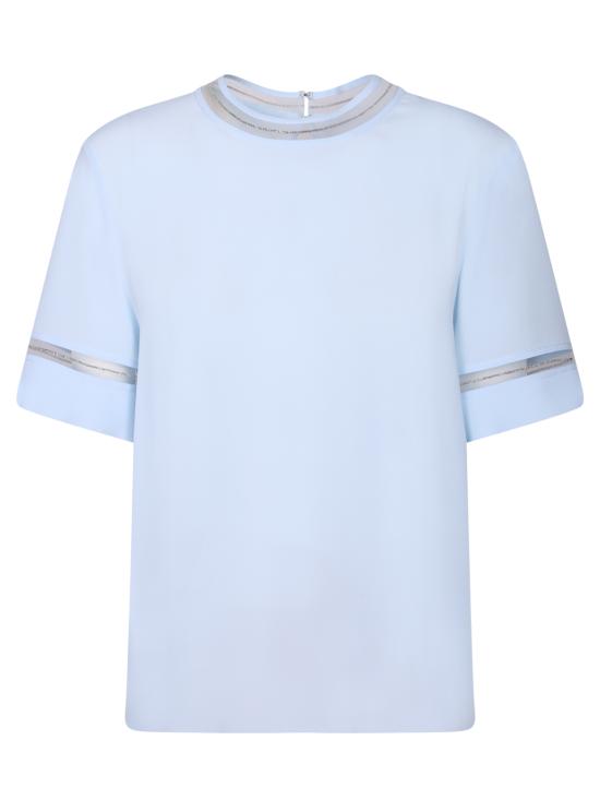 26SS 파비아나 필리피 반팔 티셔츠 TPD266F289 L775 5154 Blue