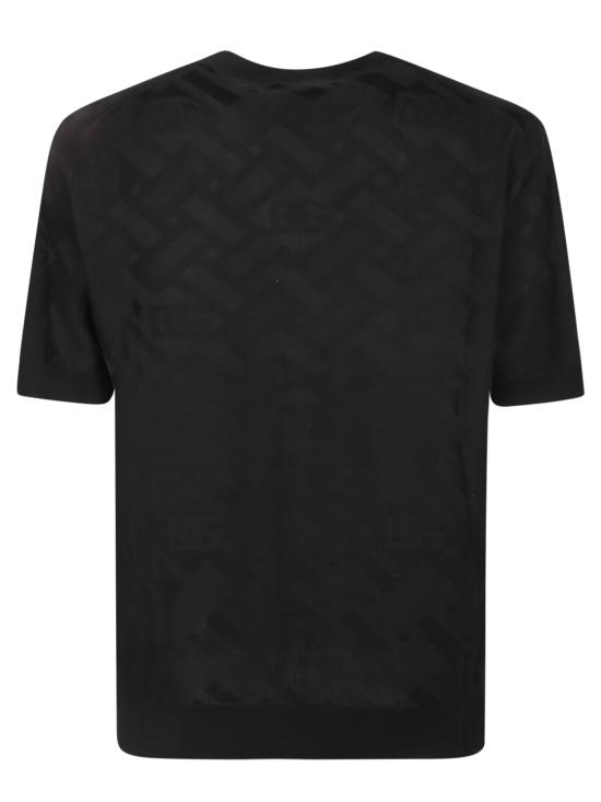 26SS 돌체앤가바나 스웨터 GXX03T JBSOC N0000 Black - DOLCE & GABBANA