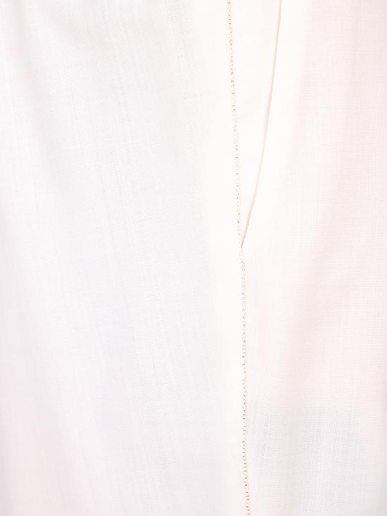 26SS 파비아나 필리피 스트레이트 팬츠 PAD266F366 L763 0145 White - FABIANA FILIPPI