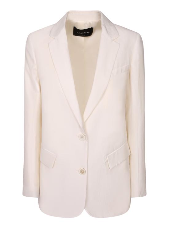 26SS 파비아나 필리피 자켓 GCD266F218 L785 0145 White