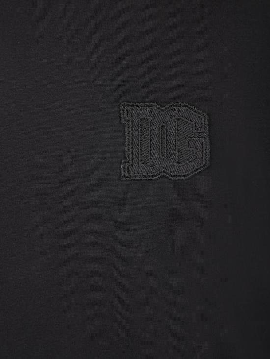 26SS 돌체앤가바나 반팔 티셔츠 G8PV1Z G7P3N N0000 Black - DOLCE & GABBANA