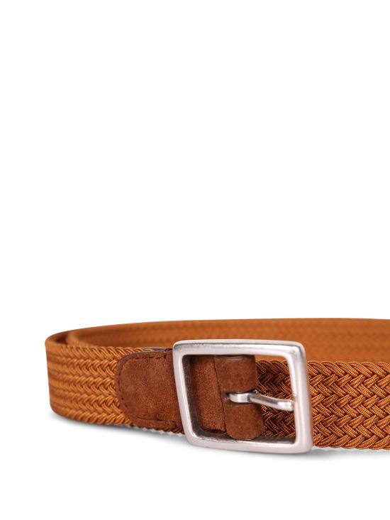 26SS 델 오글리오 가죽 벨트 0765 3360 14 C3M3 Orange - DELL'OGLIO