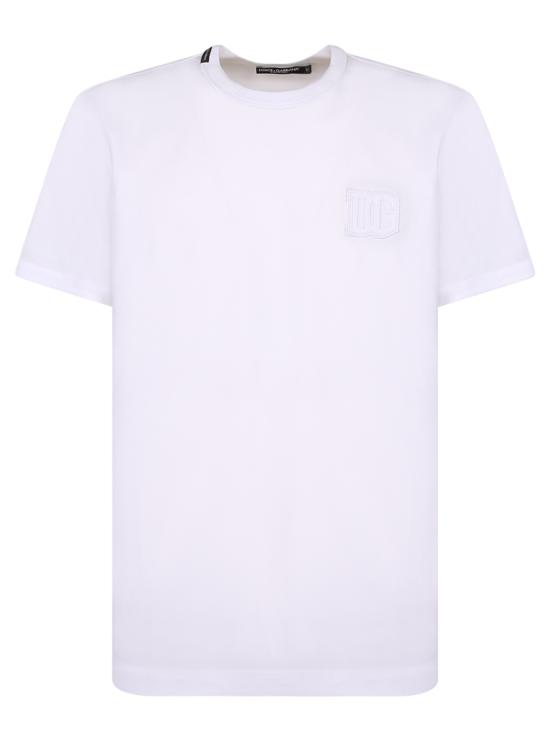 26SS 돌체앤가바나 반팔 티셔츠 G8PV1Z G7P3N W0800 White