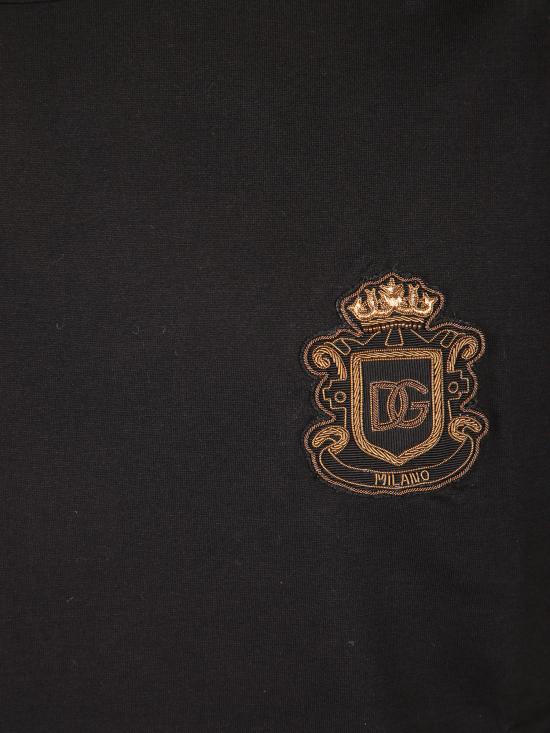 26SS 돌체앤가바나 반팔 티셔츠 G8PT1Z G7PZU N0000 Black - DOLCE & GABBANA