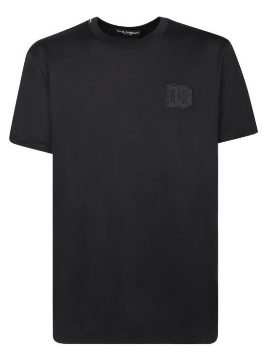 26SS 돌체앤가바나 반팔 티셔츠 G8PV1Z G7P3N N0000 Black
