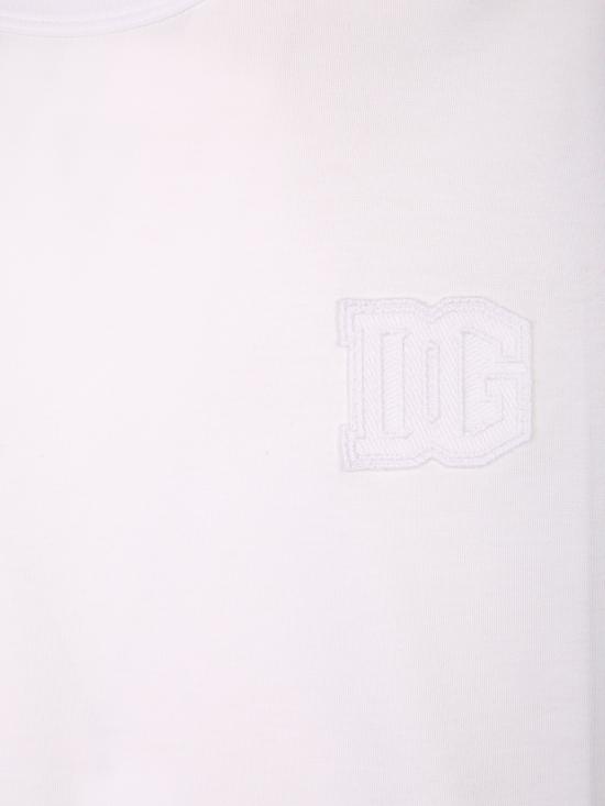 26SS 돌체앤가바나 반팔 티셔츠 G8PV1Z G7P3N W0800 White - DOLCE & GABBANA