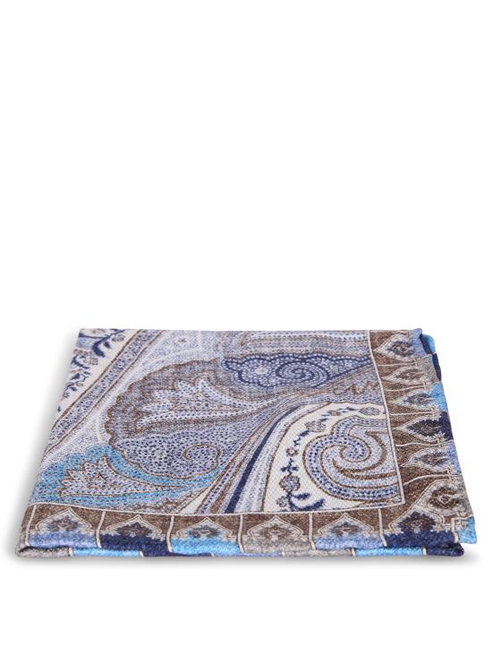 26SS 델 오글리오 머플러/스카프 EASY 16 01 Blue