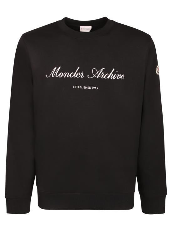 26SS 몽클레어 긴팔 티셔츠 8G00018 89A8F 999 Black