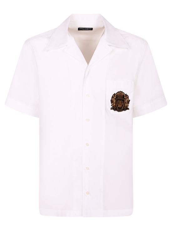 26SS 돌체앤가바나 반팔 셔츠 G5JH9Z GK278 W0800 White