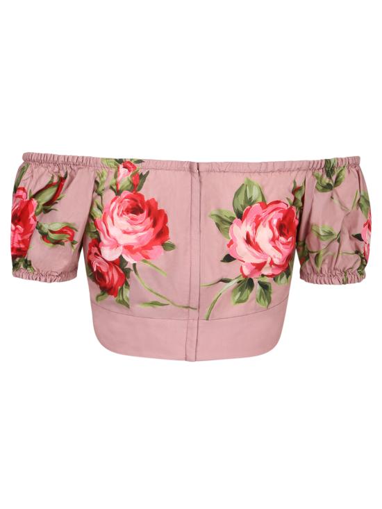 26SS 돌체앤가바나 블라우스 F7AV0T HS5UT HF5ZN Pink - DOLCE & GABBANA