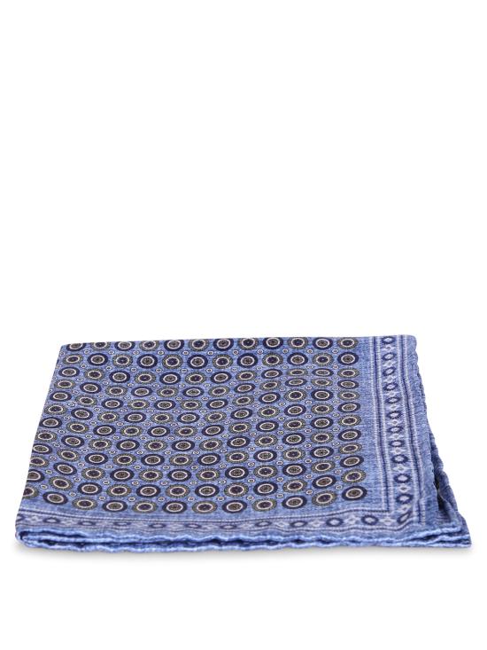 26SS 델 오글리오 머플러/스카프 SATIN 22 01 Blue