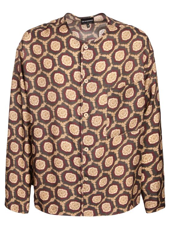 26SS 엠포리오 아르마니 셔츠 EM006093 AF26599 F2003 Blue