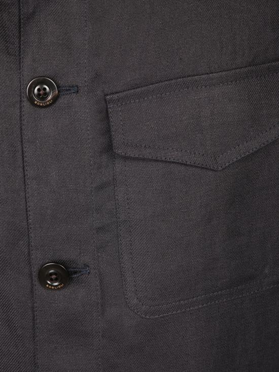 26SS 볼리올리 긴팔 셔츠 63800E SB6023 0780 Blue - BOGLIOLI