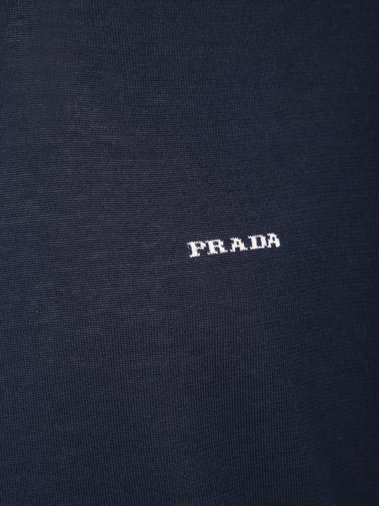 26SS 프라다 반팔 티셔츠 UMF209 1811 F0008 Blue - PRADA