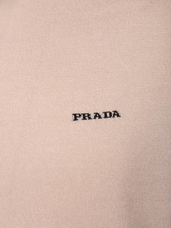 26SS 프라다 반팔 티셔츠 UMF209 1811 F0036 Beige - PRADA