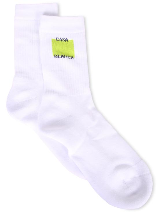 26SS 카사블랑카 양말 ASS26ACC01 01 White
