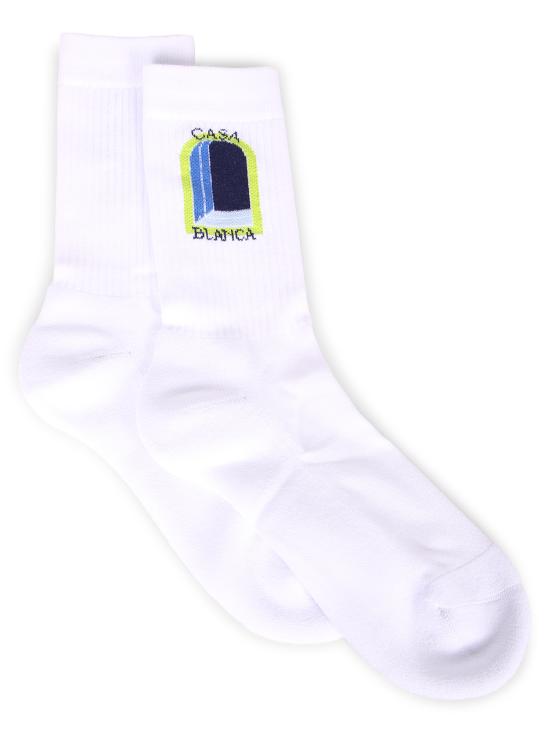 26SS 카사블랑카 양말 ASS26ACC01 06 White