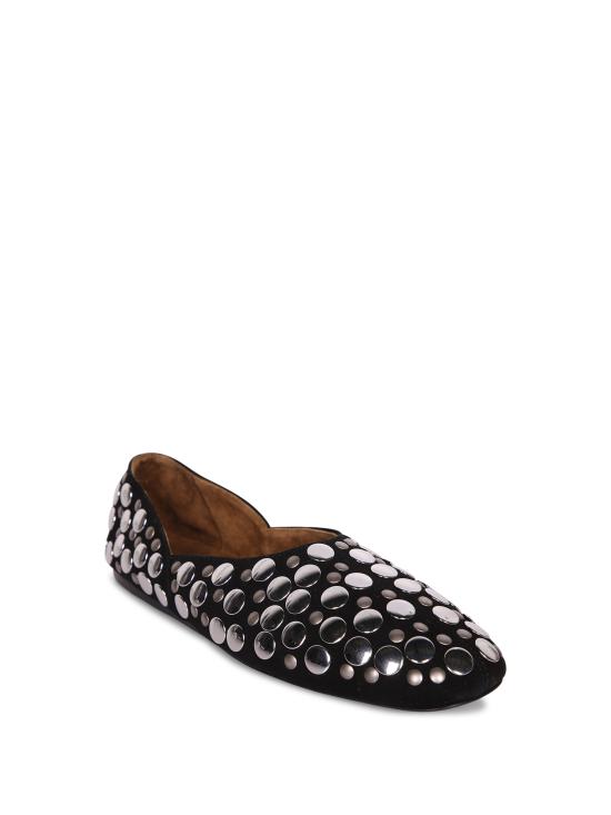 26SS 케이트 플랫 슈즈 F4059970 200 Black - KHAITE