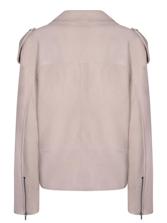 26SS 무레르 바이커 자켓 LOETTE UR MANDORLA Beige - MOORER