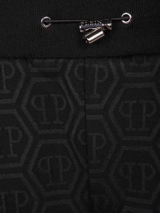 26SS 필립 플레인 스트레이트 팬츠 MJT2715 PTE003N 02 Black - PHILIPP PLEIN