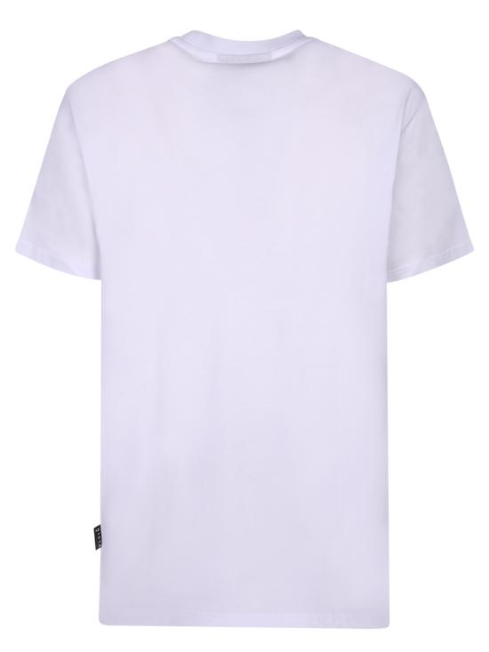 26SS 필립 플레인 반팔 티셔츠 MTK8857 PJY002N 01 White - PHILIPP PLEIN