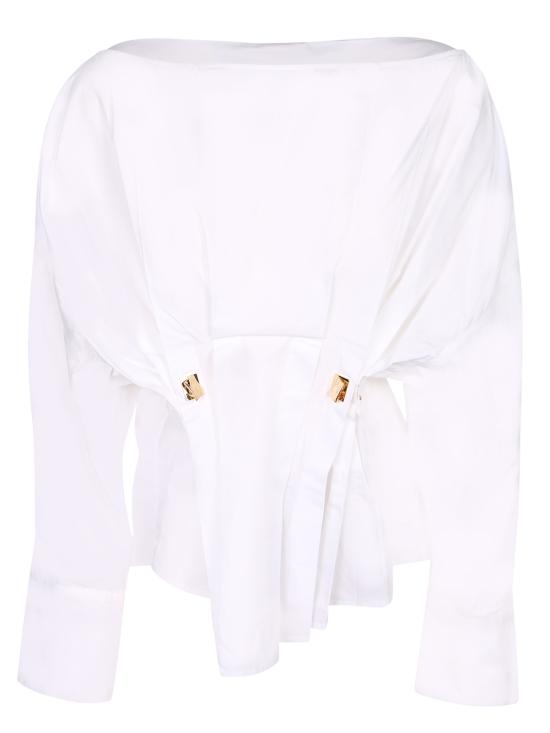 26SS 다네임 블라우스 726SS7801P IVORY White