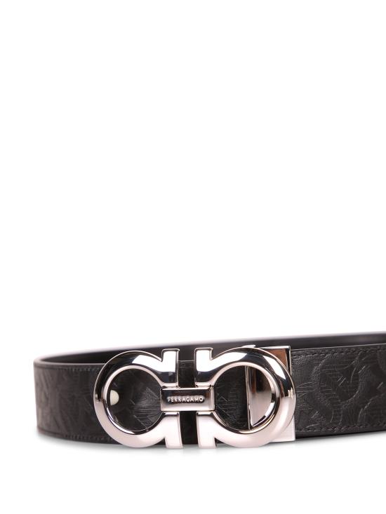 26SS 살바토레 페라가모 가죽 벨트 724127 675542 111 Black - SALVATORE FERRAGAMO