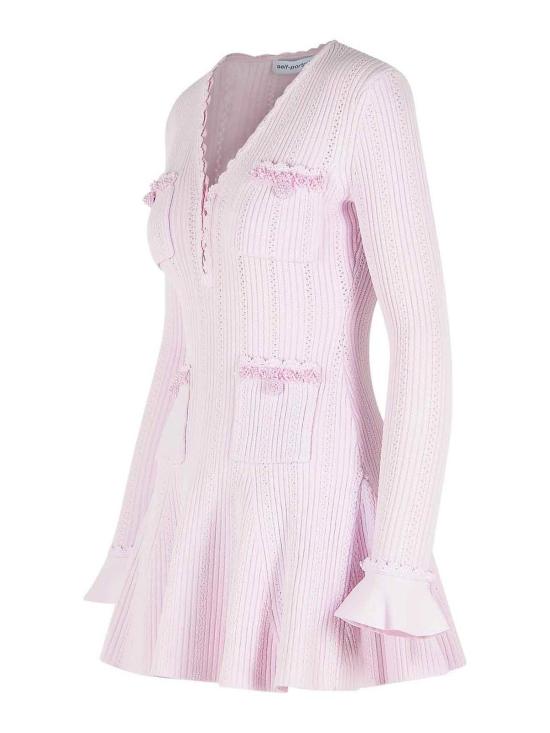 26SS 셀프 포트레이트 미디 원피스 RS26163SPINK DOM - SELF PORTRAIT