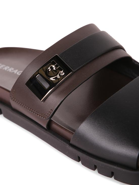 26SS 살바토레 페라가모 뮬/슬리퍼 789256 02A394 001 Brown - SALVATORE FERRAGAMO