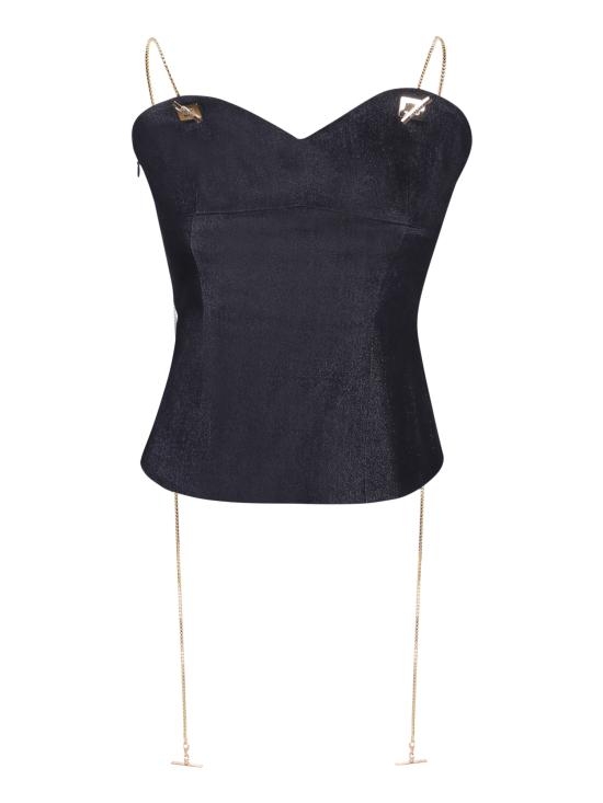 26SS 다네임 민소매 티셔츠 726SS7808D INDIGO Blue