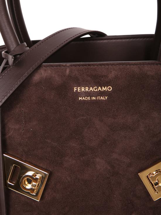 26SS 살바토레 페라가모 토트백 792065 215608 046 Brown - SALVATORE FERRAGAMO