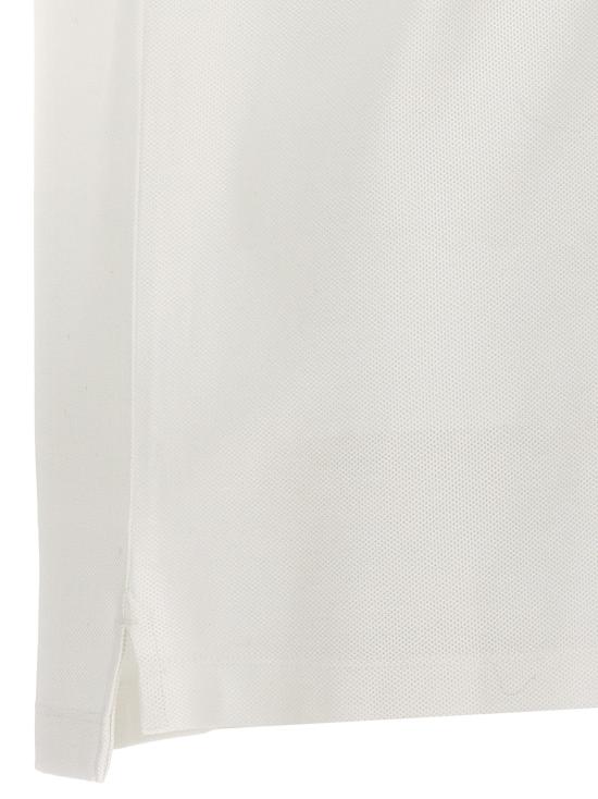  버버리 코튼 로고 폴로 셔츠 8084012WHITE - BURBERRY