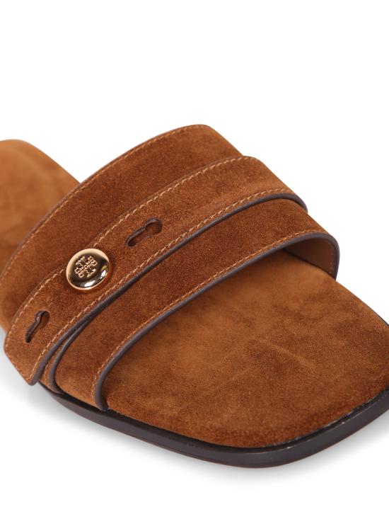 26SS 토리버치 뮬/슬리퍼 183306 288 Brown - TORY BURCH