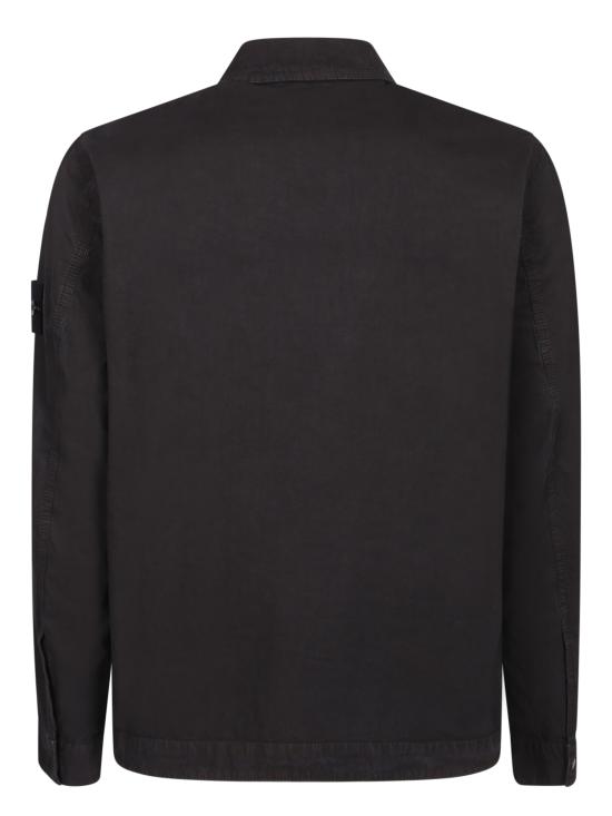 26SS 스톤 아일랜드 셔츠 1200008 S00WN V0129 Black - STONE ISLAND