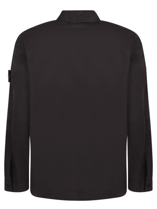 26SS 스톤 아일랜드 긴팔 셔츠 1200032 S0003 V0029 Black - STONE ISLAND