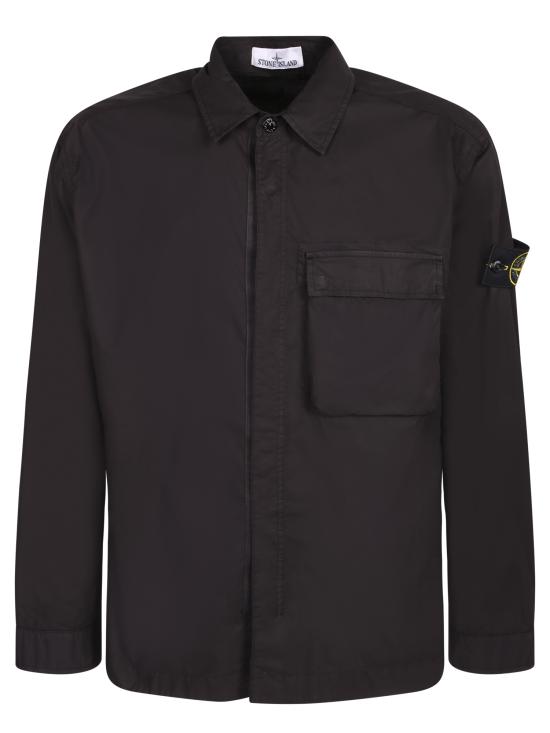 26SS 스톤 아일랜드 긴팔 셔츠 1200032 S0003 V0029 Black