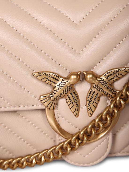 26SS 핑코 크로스백 100074 A0GK C50Q Beige - PINKO