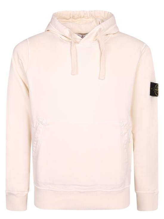 26SS 스톤 아일랜드 후드 티셔츠 6100062 S0051 V0093 White