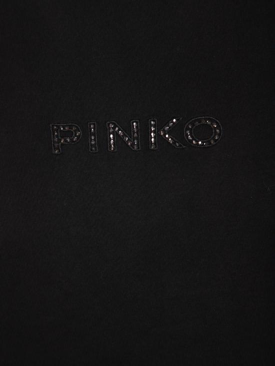 26SS 핑코 반팔 티셔츠 105526 A33S Z99 Black - PINKO