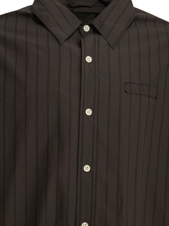 26SS 엠에프펜 긴팔 셔츠 M126003ESSAYSHIRTDARKBROWNTRIPLESTRIPE - MFPEN