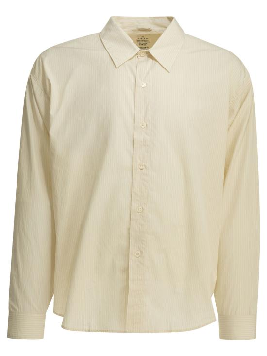 26SS 엠에프펜 긴팔 셔츠 M126005EXACTSHIRTPALEOFFICESTRIPE