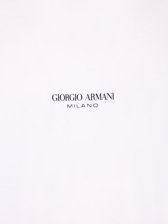 26SS 조르지오 아르마니 반팔 티셔츠 GM001085 TE10629 U0002 White - GIORGIO ARMANI
