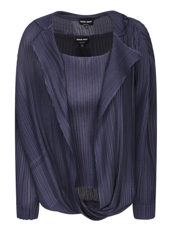 26SS 조르지오 아르마니 블라우스 GW003427 AF23439 UB110 Blue