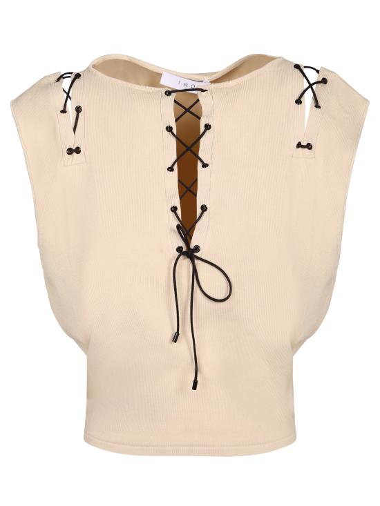 26SS 이로 민소매 티셔츠 26SWP12FEL BEI0426S Beige