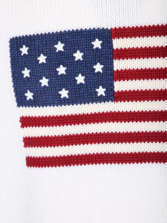 26SS 폴로 랄프로렌 스웨터 710718281 009 White - POLO RALPH LAUREN