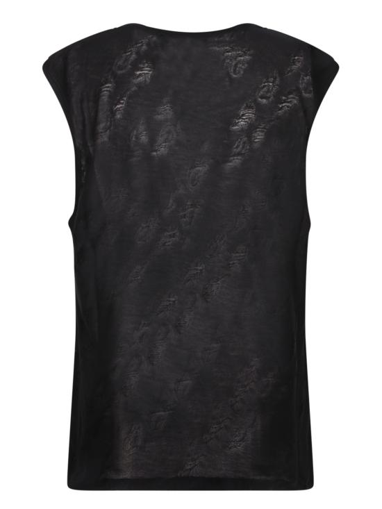 26SS 이로 민소매 티셔츠 26SWP19GLO BLA0126S Black - IRO