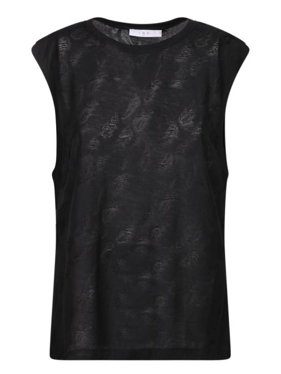 26SS 이로 민소매 티셔츠 26SWP19GLO BLA0126S Black