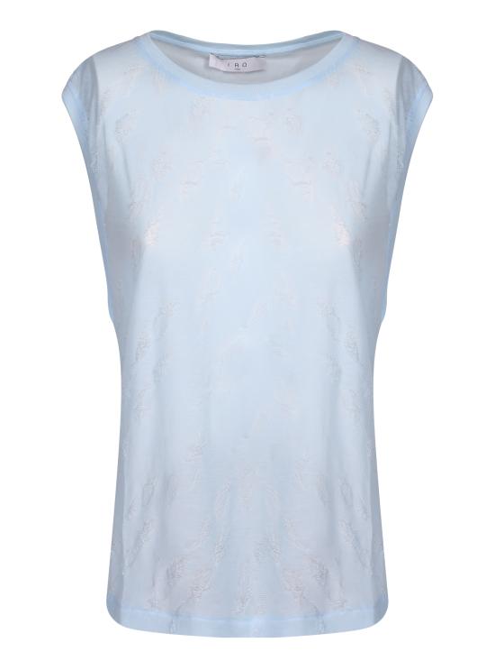 26SS 이로 민소매 티셔츠 26SWP19GLO BLE0226S Blue